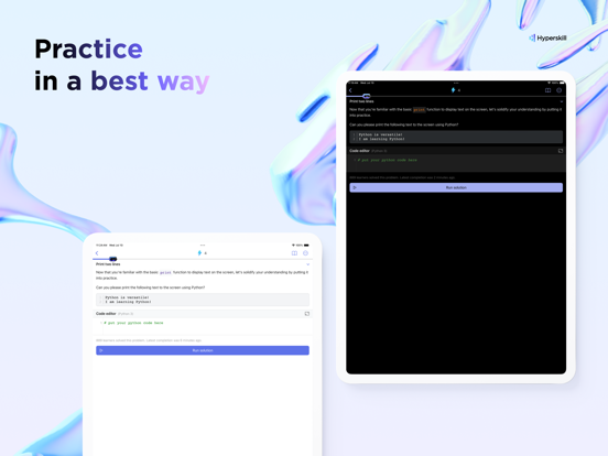 Hyperskill: Learn to Code iPad screenshot 4 - Education app