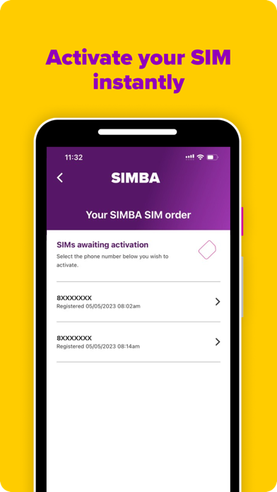 My SIMBA Screenshot