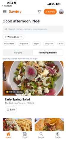 Savory: Rate the Plate Screenshot 5 of 5