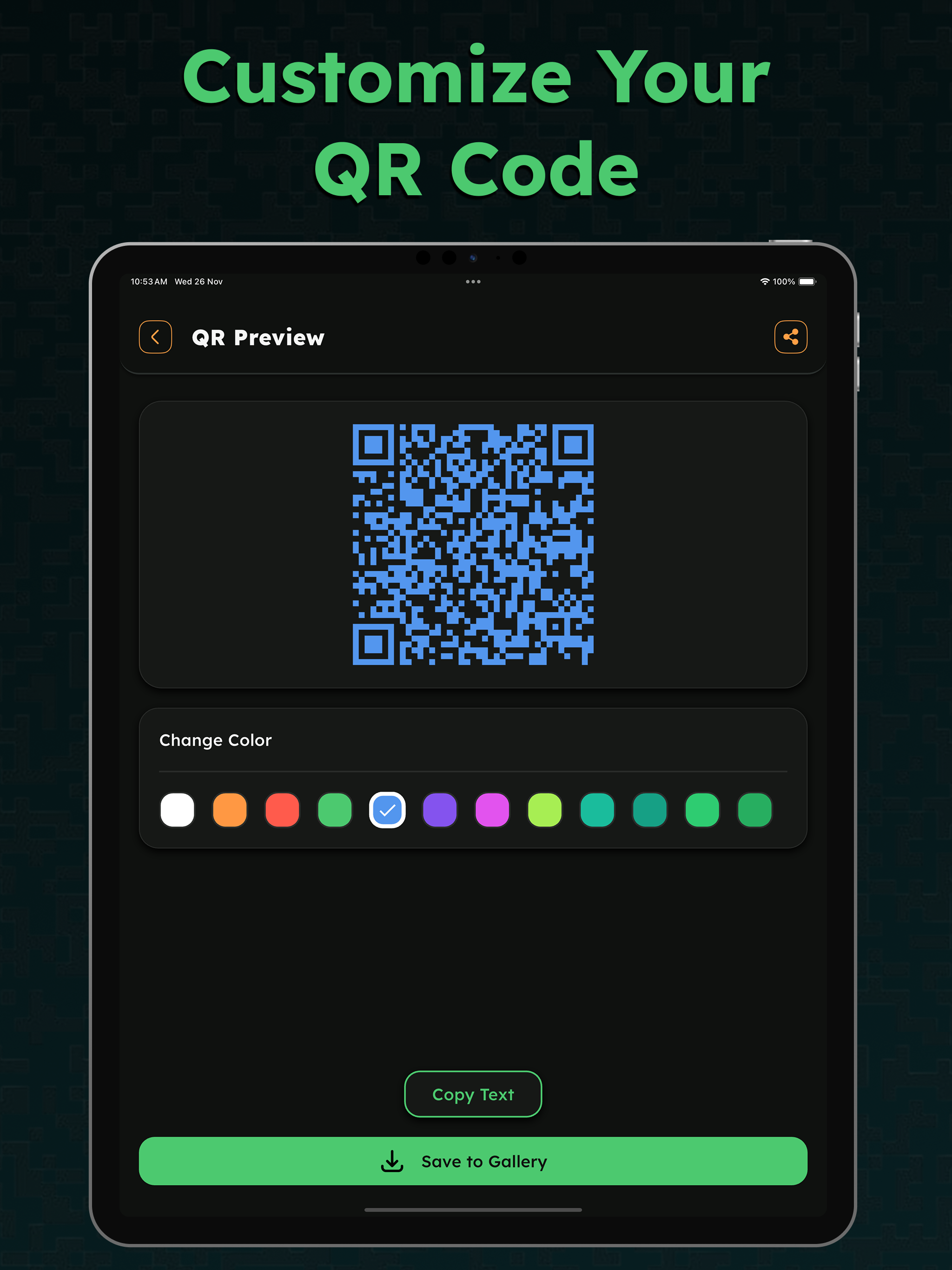 Quick QR Generator Pro screenshot 8