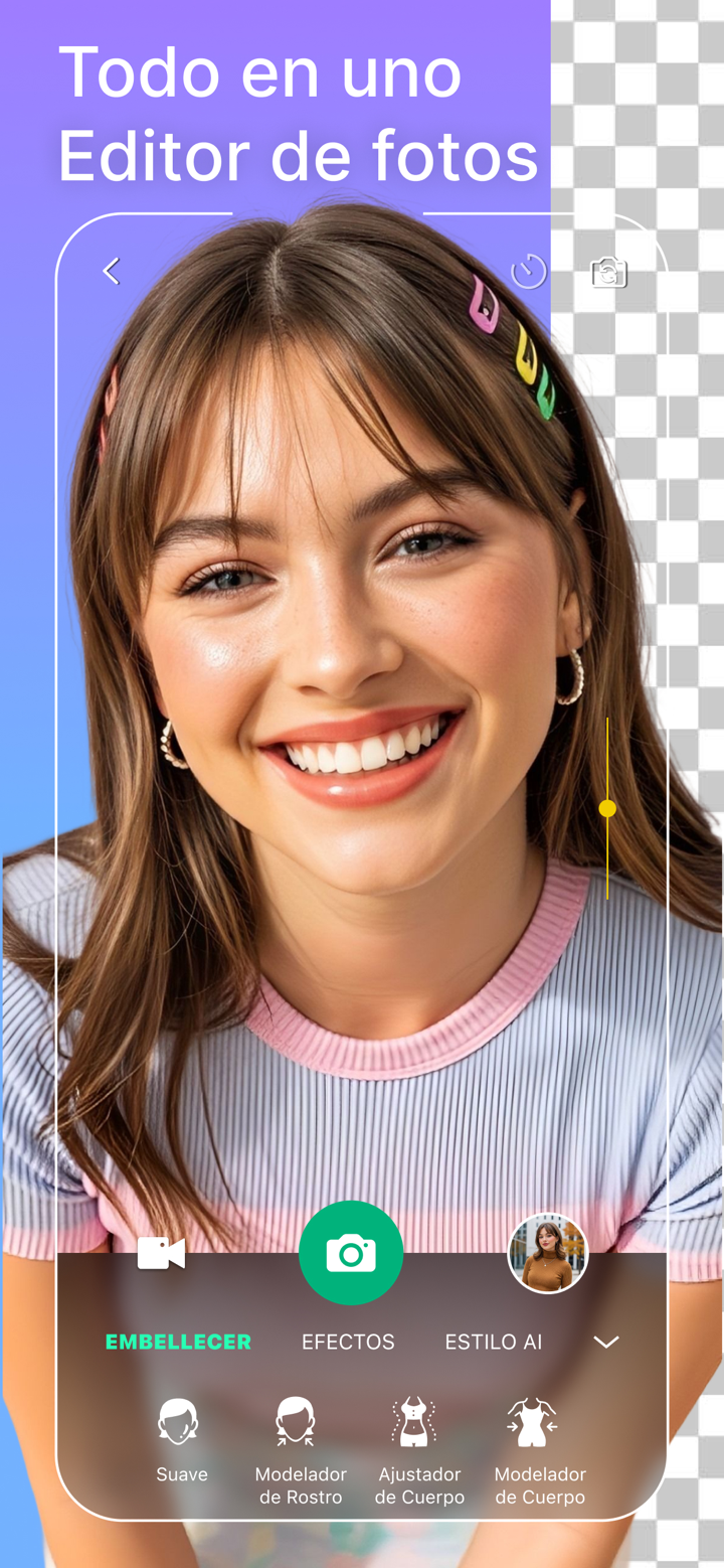 YouCam Perfect: Editor IA screenshot 1