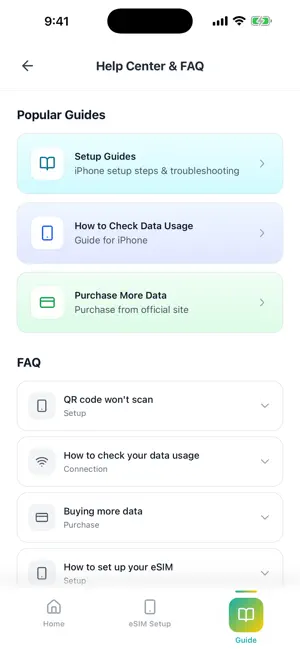 eSIM NAVI screenshot 4