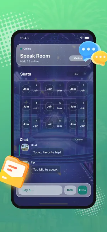 Helili Chat screenshot 1 of 2