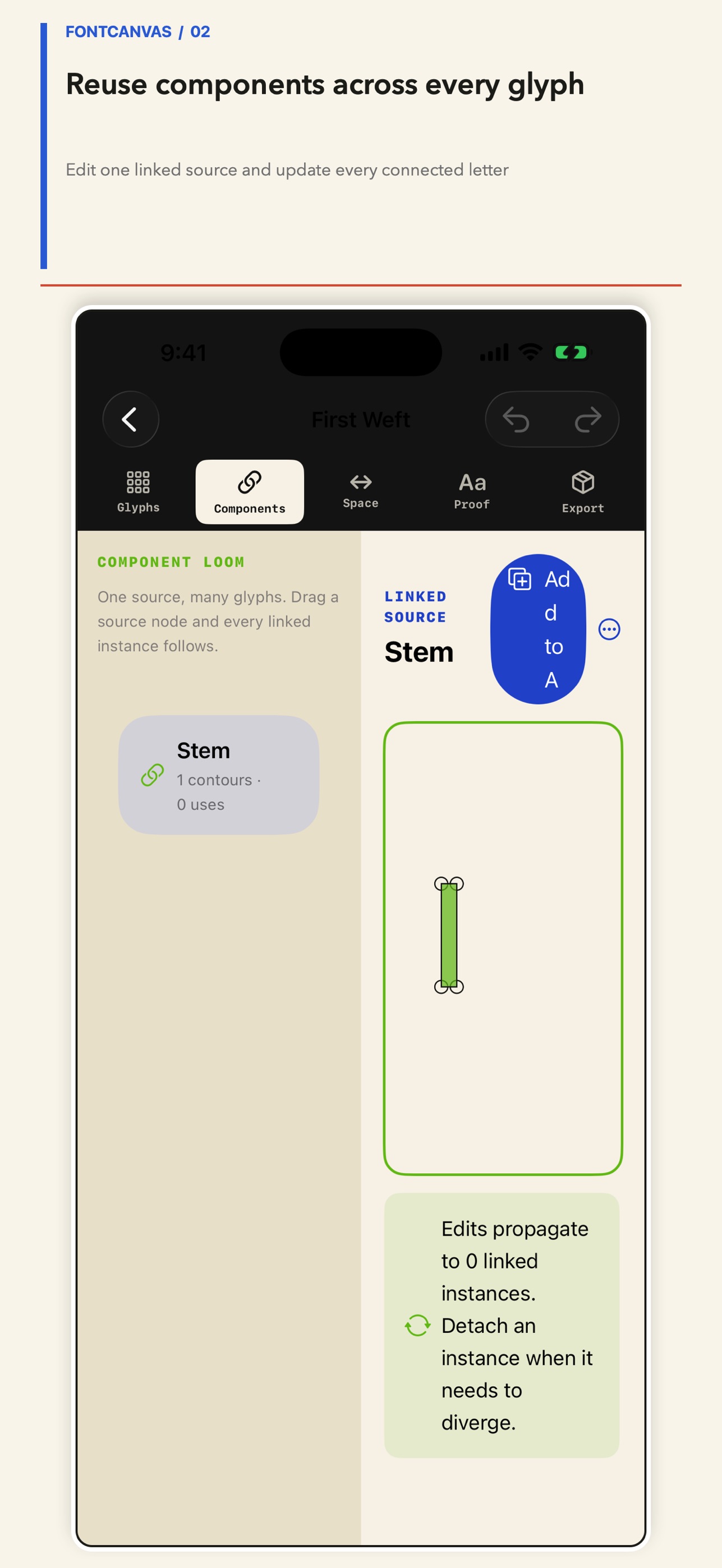 Screenshot 2 of FontCanvas: Font Maker