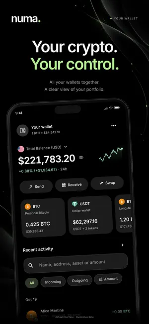 Numa Wallet: Air-gapped Signer screenshot 1