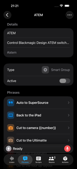 Action Phrase - Voice Control Screenshot 9 of 10