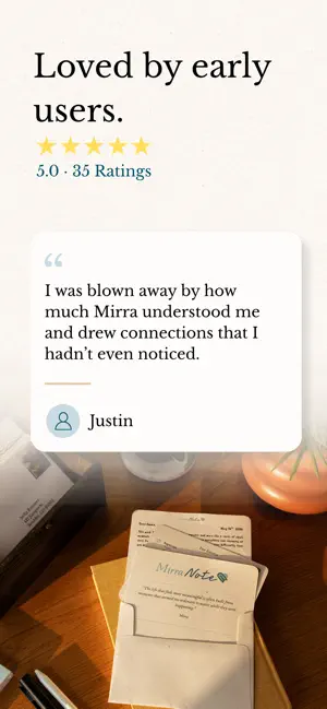 Mirra Note: Journal & Reflect screenshot 4