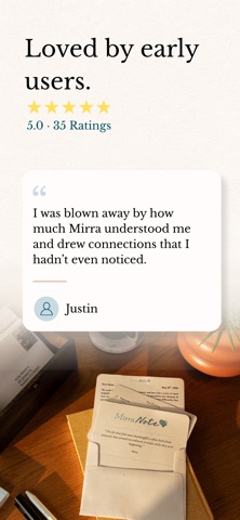 Mirra Note: Journal & Reflect Screenshot 4 of 4