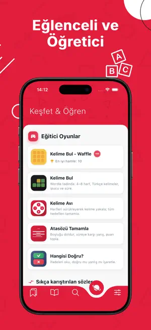 Türkçe Sözlük: Oyna & Öğren screenshot 4