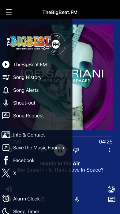 The Big Beat FM iPhone screenshot 2 - Entertainment app