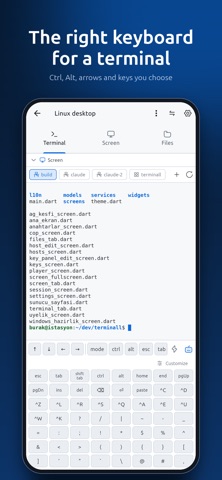 terminALL: SSH Remote Desktop iPhone screenshot 6