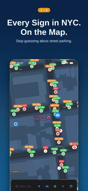 ParkSafe - NYC Street Parking screenshot 1