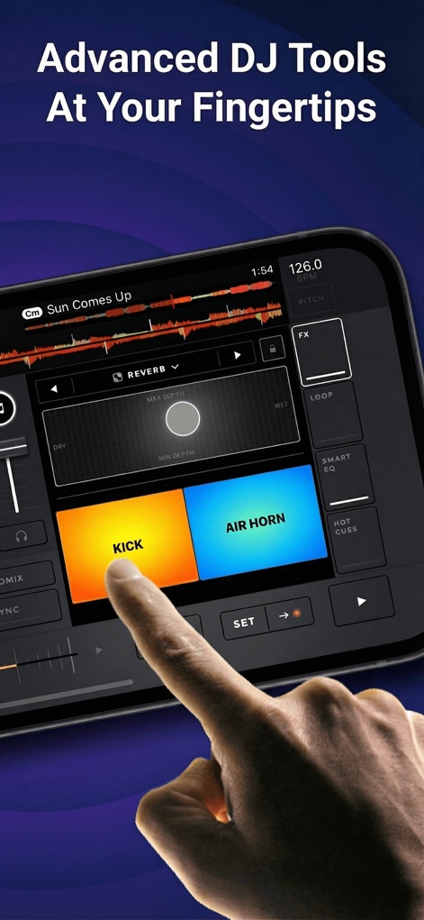 Edjing Mix - DJ Music Mixer - Creative FX Control
