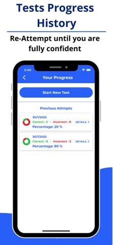 US Citizenship Prep Test 2025 iPhone screenshot