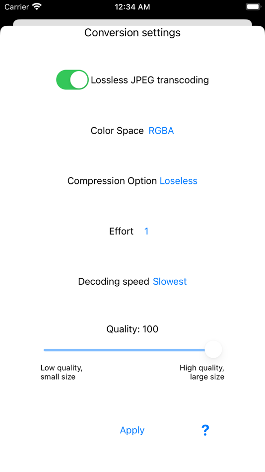#3. Images converter to JPEG XL (iOS) 由: Aliaksandr Melnikau
