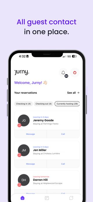 Jurny Host app Screenshot 5 of 8