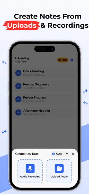 AI Meeting Audio Note Taker screenshot 3