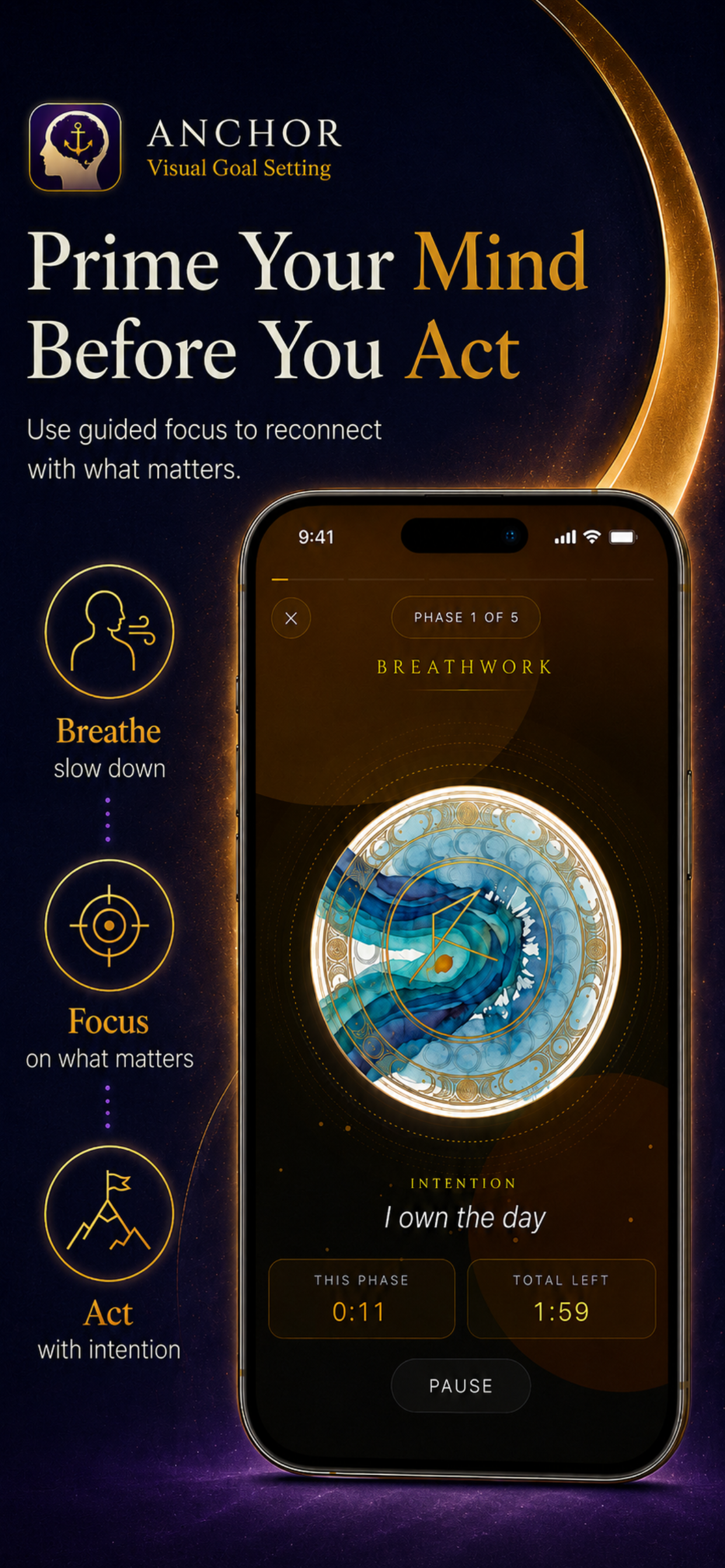 Anchor: Visual Goal Setting screenshot 3