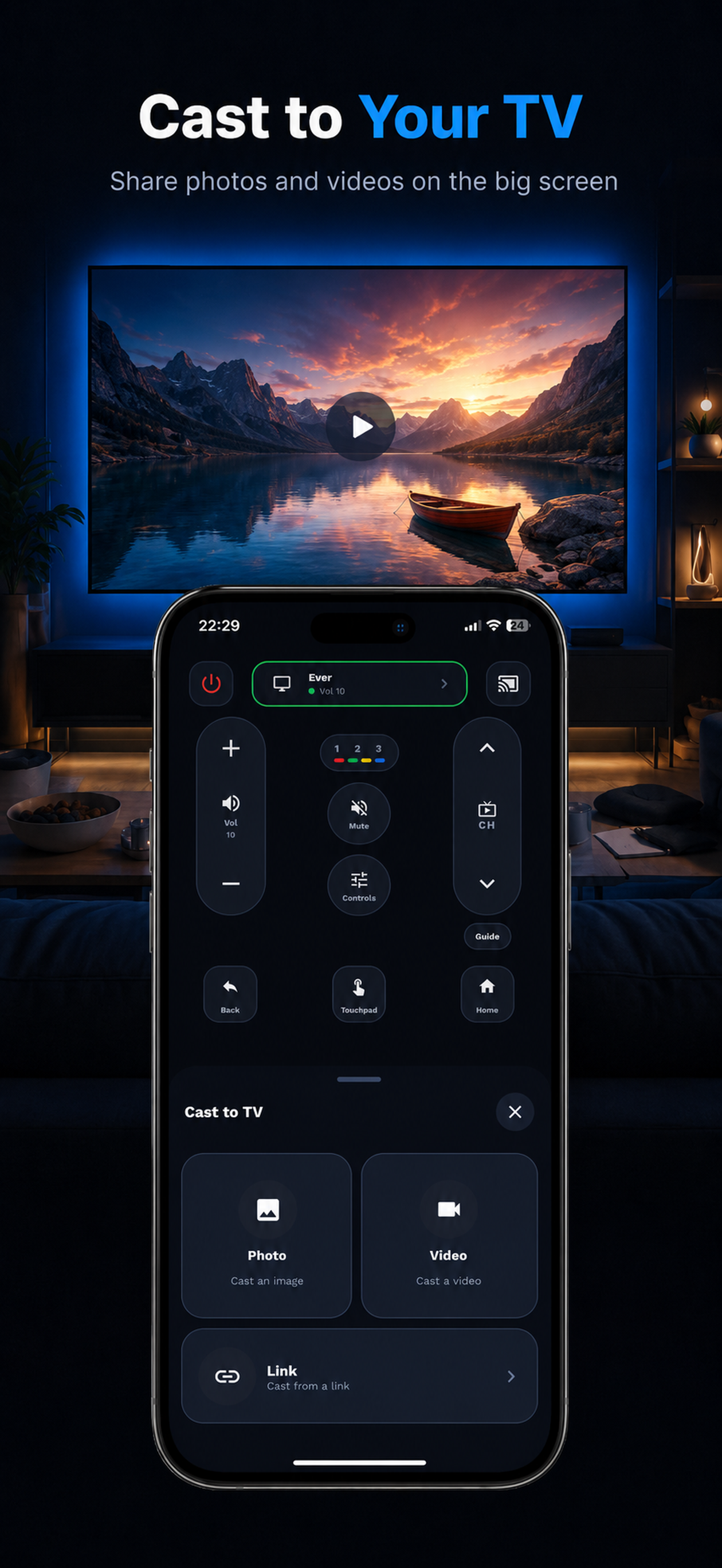 Remota Smart TV Remote