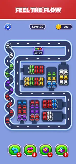Sort out: Car Jam puzzle screenshot 2