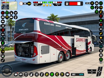 Bus Simulator Game Offline iPad screenshot