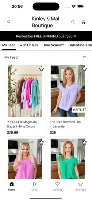 Kinley & Mal Boutique screenshot 2