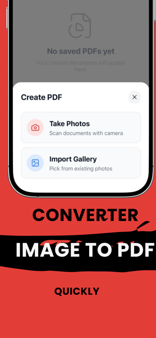 convert image to pdf: Tooly Screenshot 1 of 5