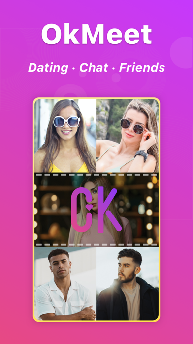 Screenshot #1 pour OkMeet: Hookup, Dating, Chat