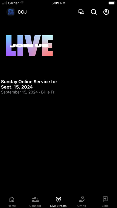 Calvary Chapel Joplin Screenshot