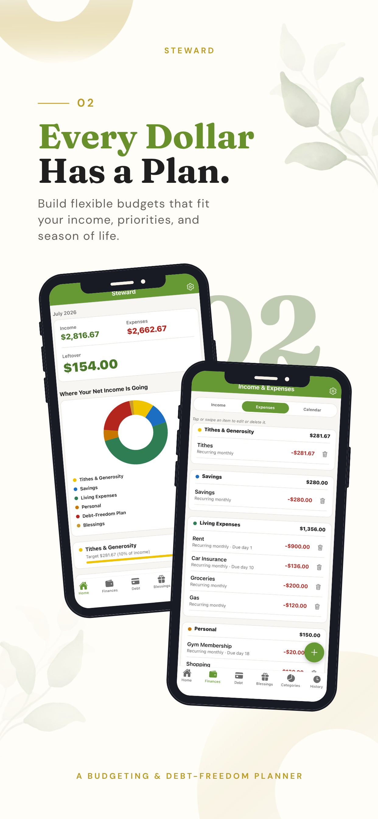 Steward: Faithful Budgeting screenshot 2