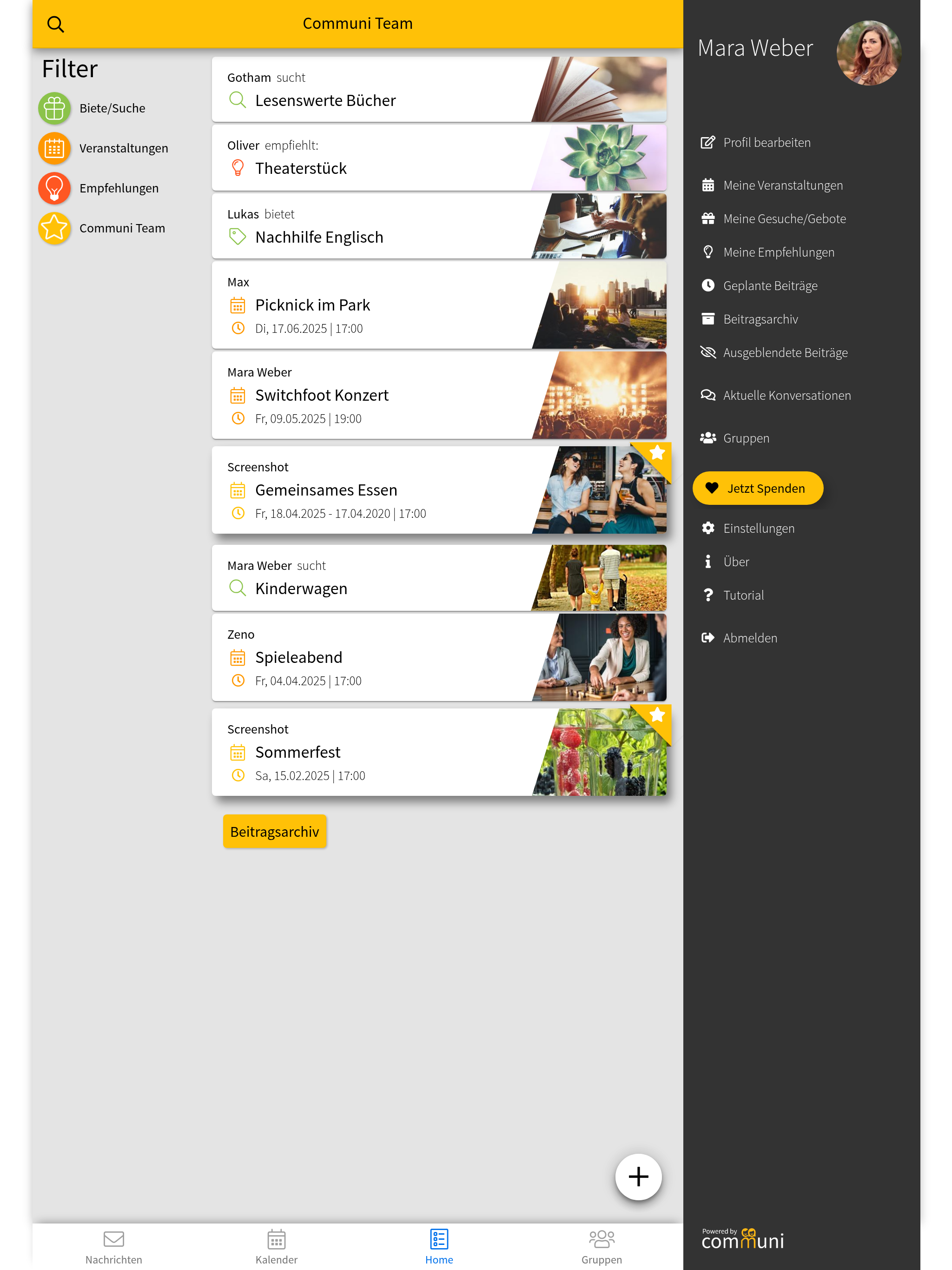 Communi Team screenshot 7
