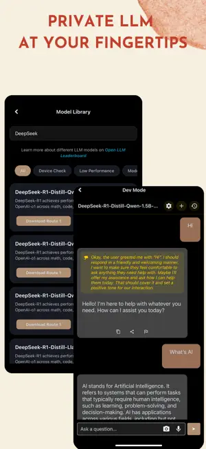 OneLLM : Private & Online LLM screenshot 4