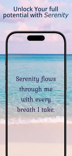 Serenity: Affirmations & Calm screenshot 1