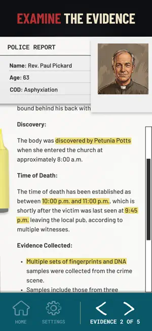 Whodunit?™: Murder Mystery screenshot 2