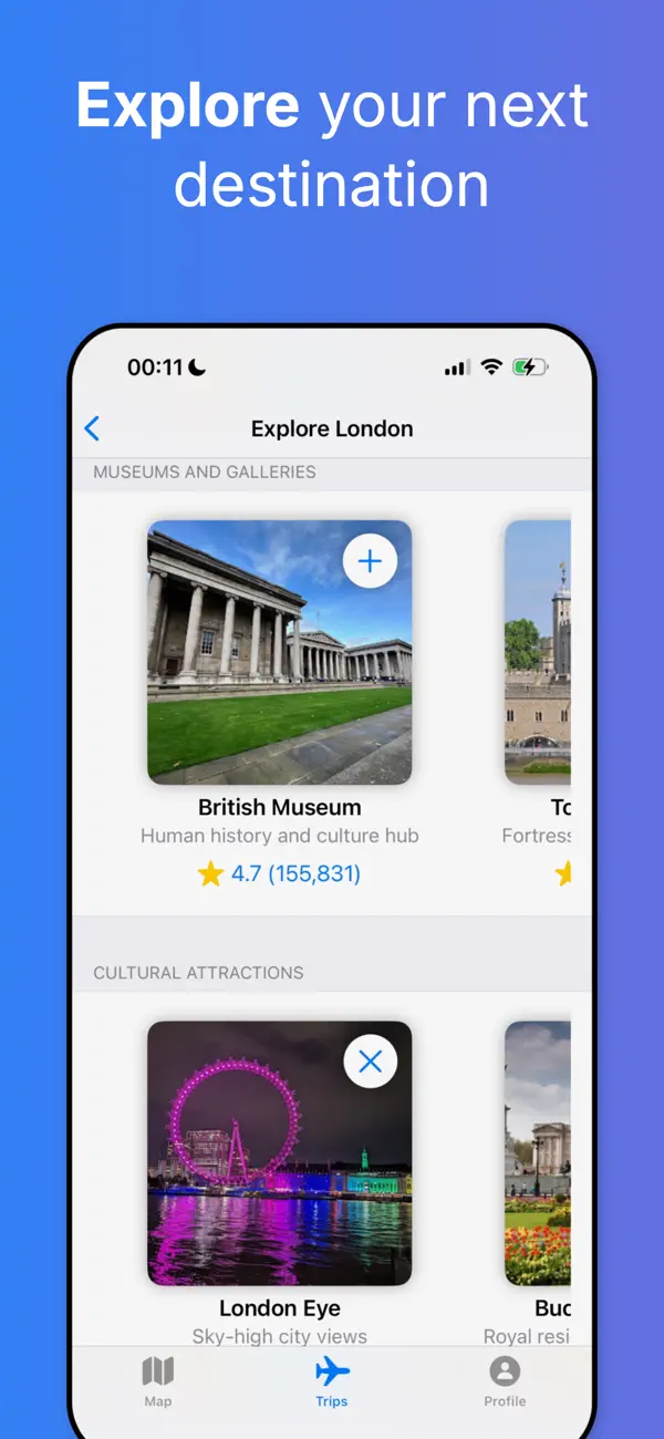 Screenshot #2 pour EverGuide: Europe City Tours