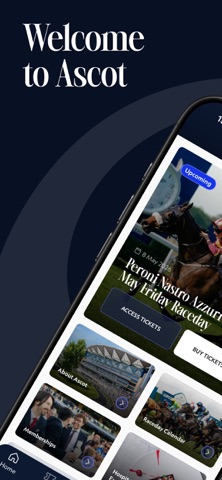 Ascot Racecourse app screenshot