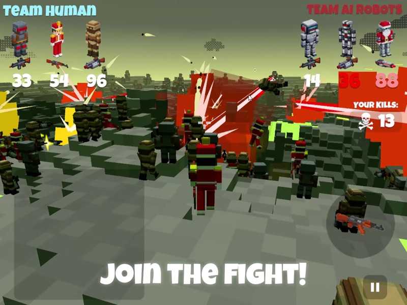 Humans vs Ai: Battle Simulator screenshot 12
