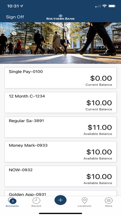 The Southern Bank Screenshot