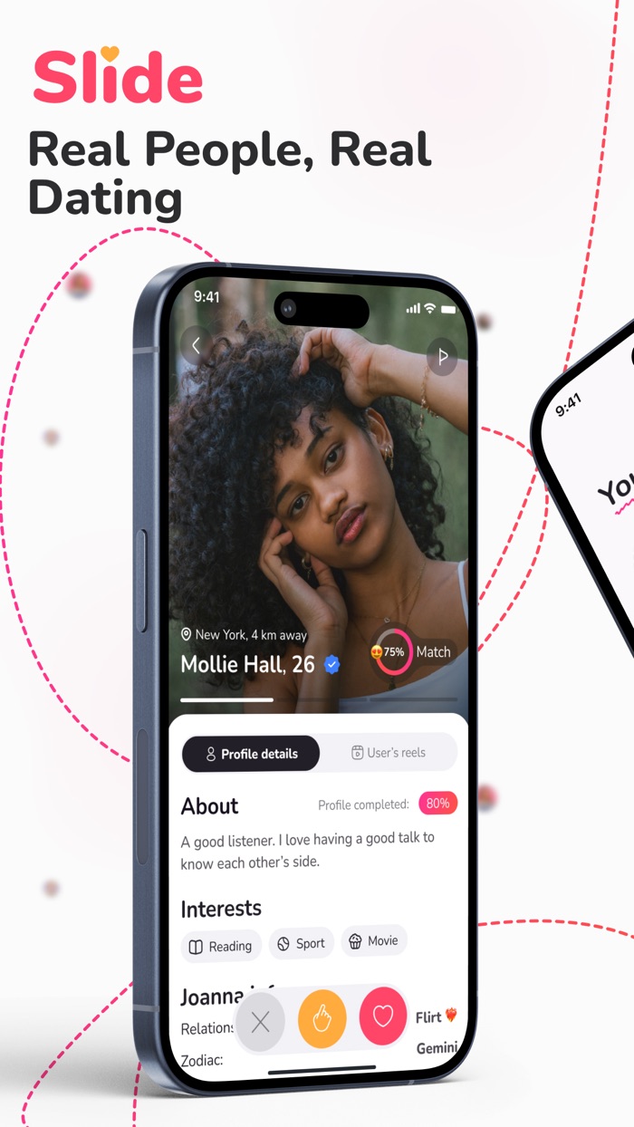 Slide Dating Real People