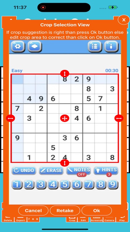 Sudoku Solver AI: Hints