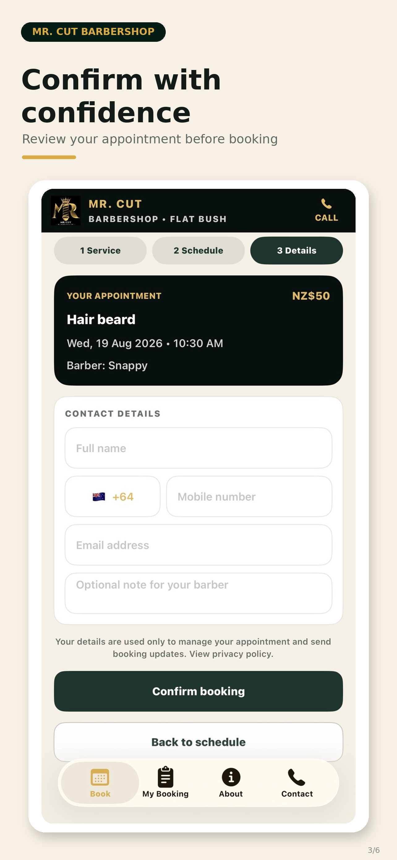 Mr Cut Barbershop screenshot 3