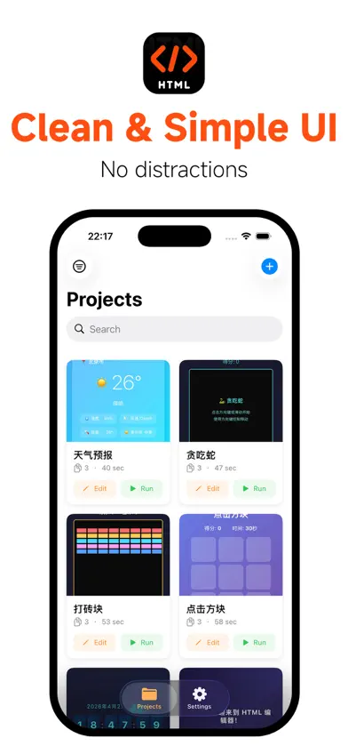 Code Editor – HTML & Preview screenshot 2