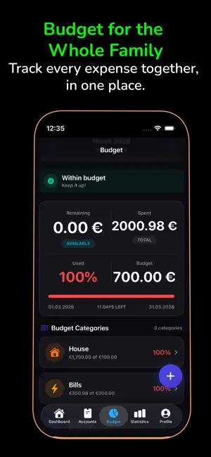 Family Budget: Spend & Save screenshot 4