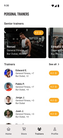 UFC Gym Private Coaching Screenshot 1 of 3