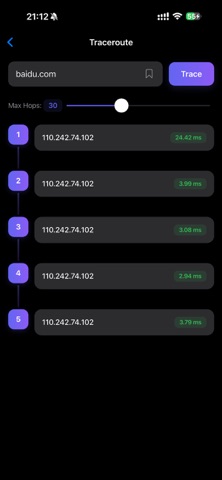 NetLens - Network Toolkit Screenshot 6 of 10