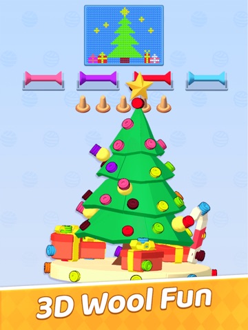 Wool Knit 3D: Color Match Game iPad screenshot