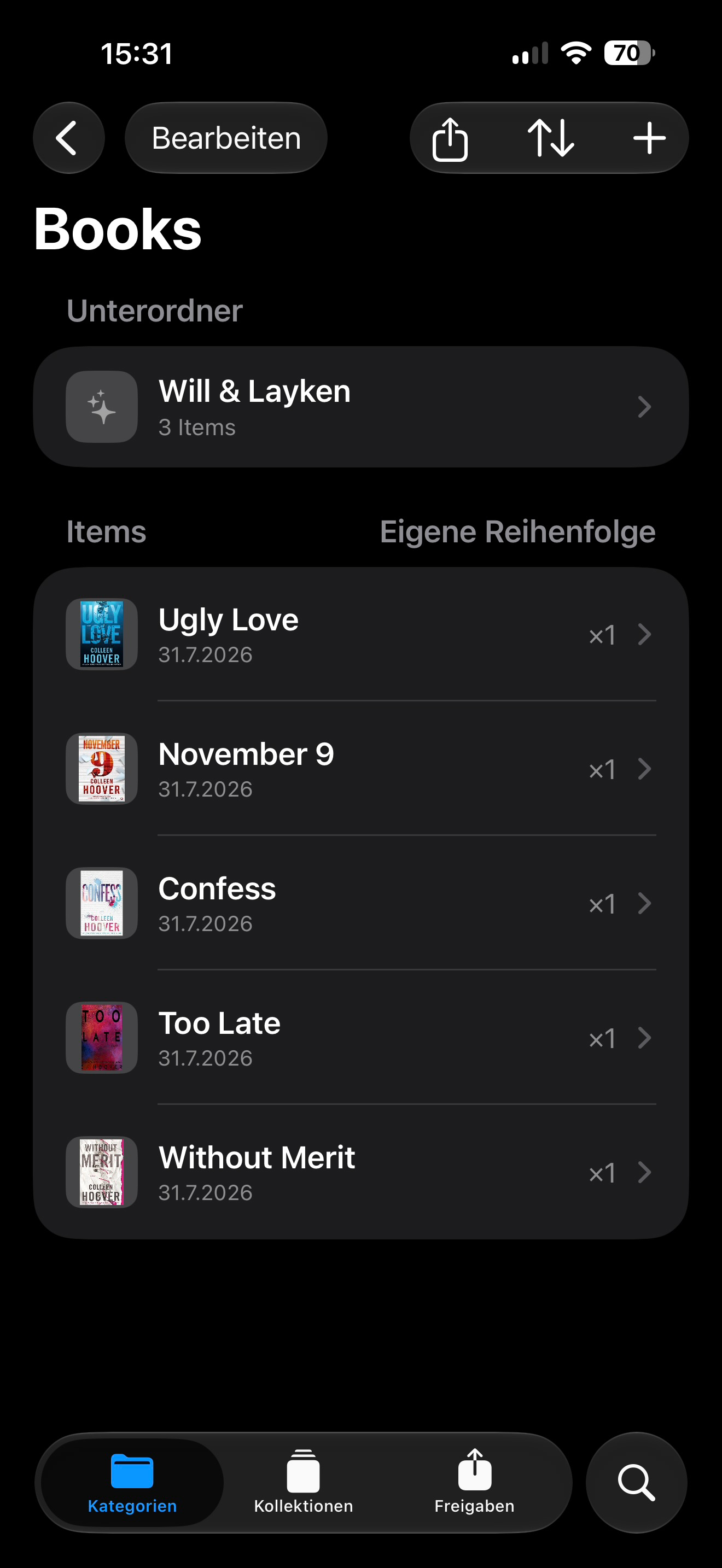 Collectionsaver screenshot 2