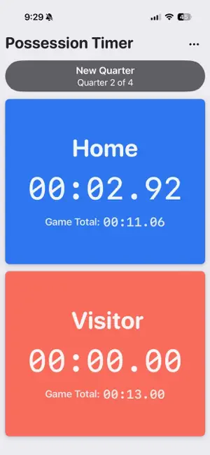 Possession Timer screenshot 2