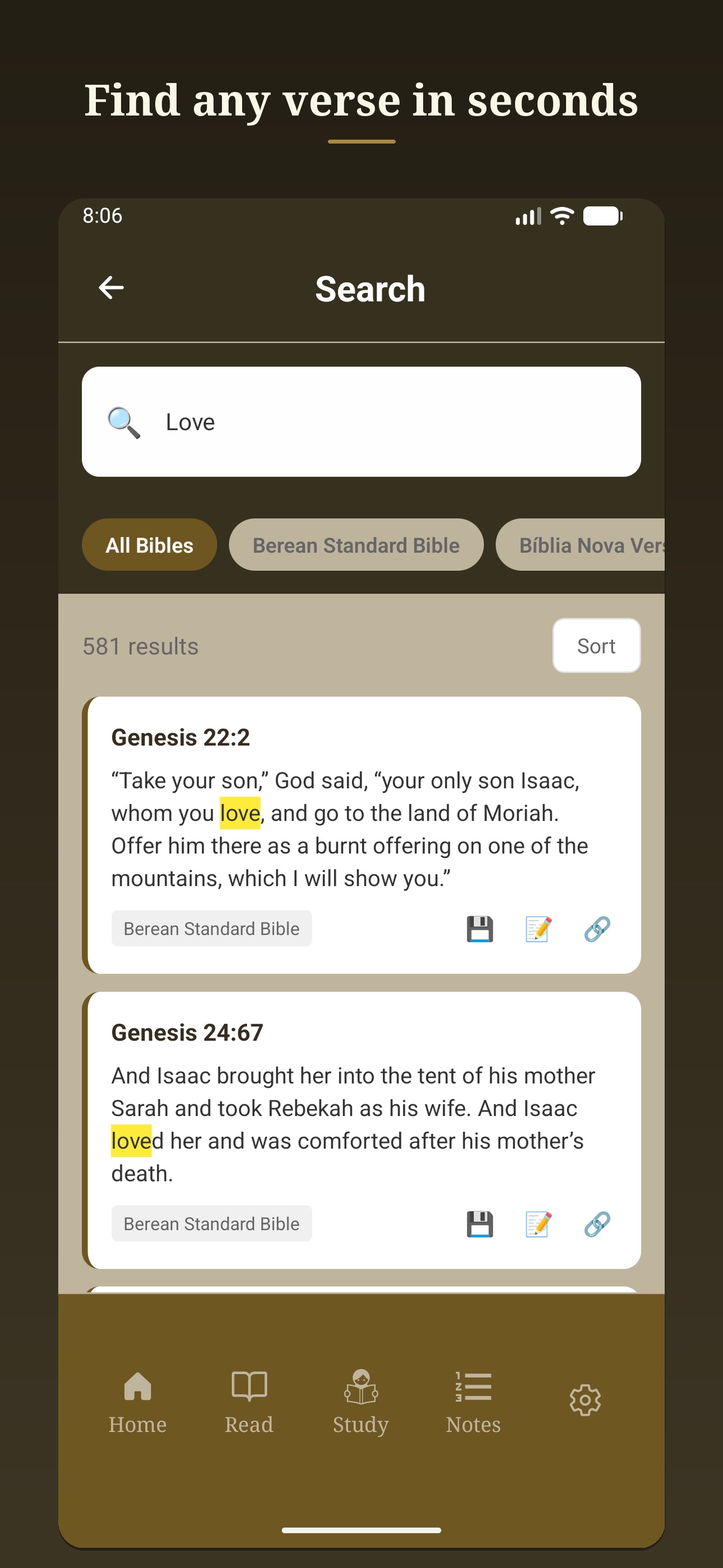 Screenshot 3 of Divine Word: Daily Bible