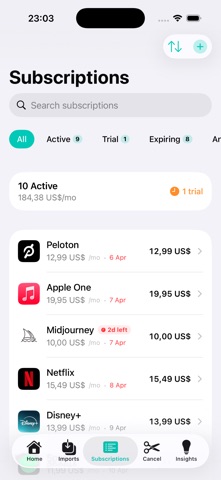 TrialHero: Sub Tracker Screenshot 7 of 10